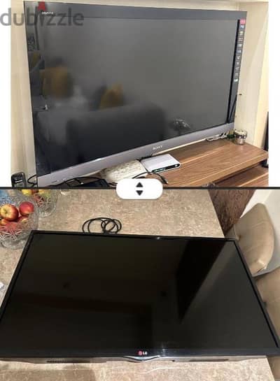 2 TVs for sale SONY + LG (not smart)