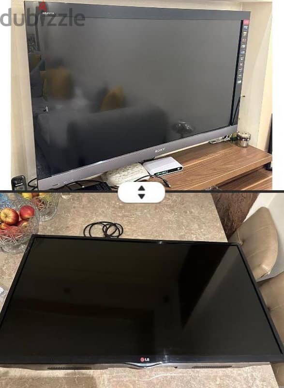 2 TVs for sale SONY + LG (not smart) 0