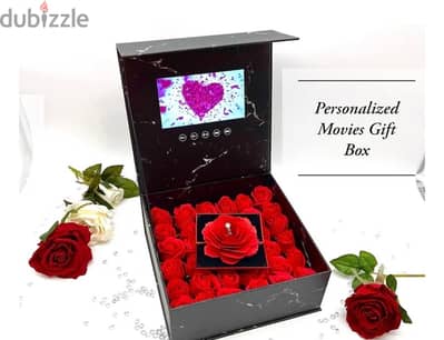 Valentine Marble Gift Box with LCD Screen