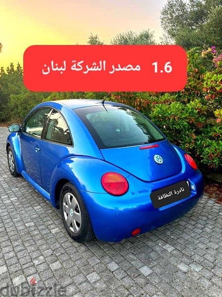 2001 volkswagen Beetle 1.6  collection car  شبه جديد 0