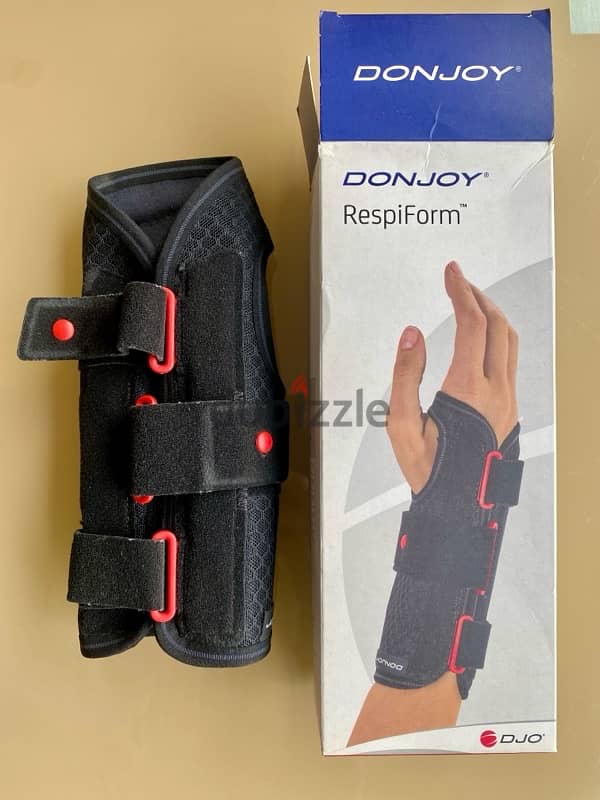 DonJoy RespiForm Wrist Brace LEFT arm, Atelle poignet GAUCHE, Size L 0