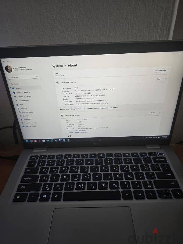 laptop dell touch screen i7 11gen 1