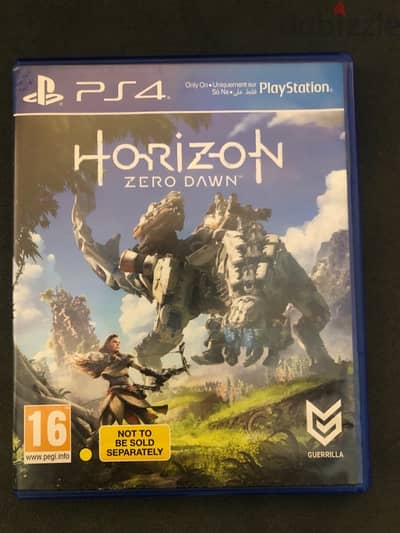 Ps4 game horizon zero dawn