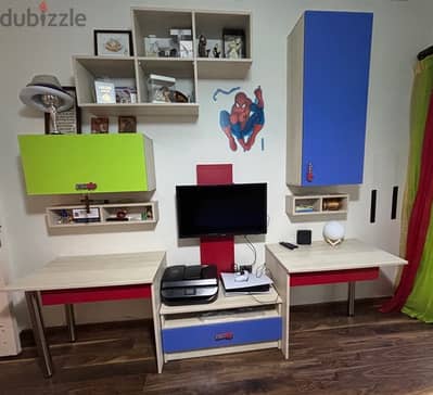 Kids bedroom cherfan design