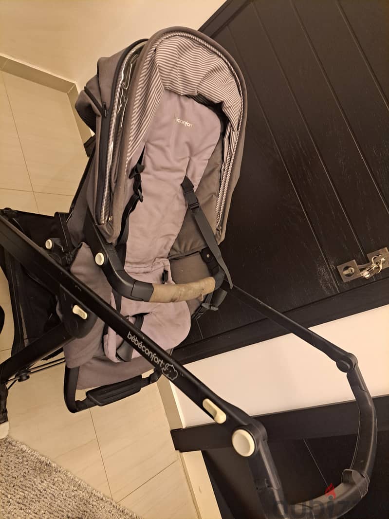 Car seat, stroller and portebebe 3