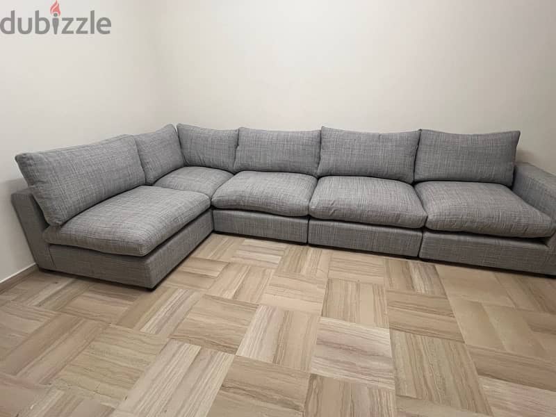 L-Shaped Sectional Sofa 1