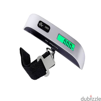 Digital Luggage LCD Scale with 50kg Capacity, Temperature Display