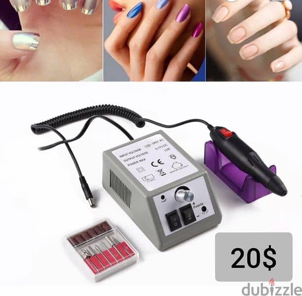 silk epil , hair lazer remover , nail dryer and polisher 6