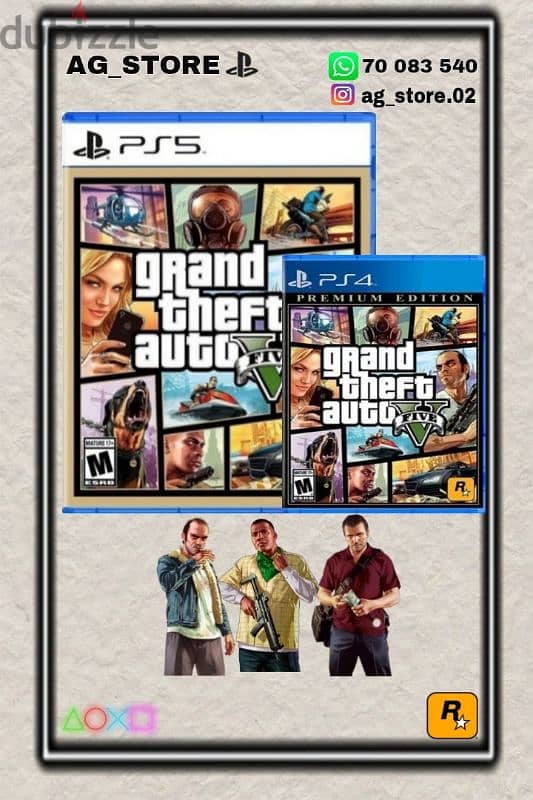 cd gta5 ps5 /ps4 0