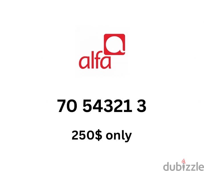 Alfa and mtc touch special sim card numbers 0