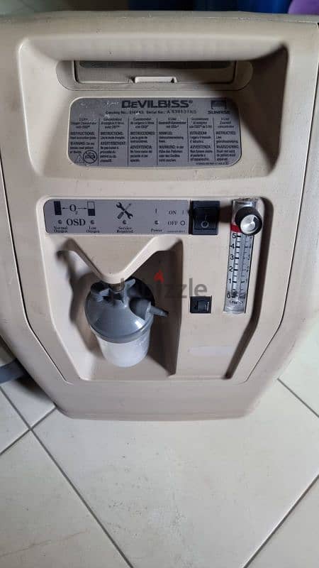 Devilbiss 515DZ Oxygen Concentrator 0