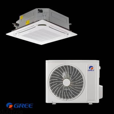 Inverter Cassette AC Gree 18000BTU مكيف سقف إنفرتر غري الأصلي