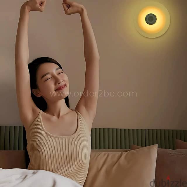 Motion Sensor Wall Lamp LED Night Light for Closet, Stairs & Halls 5