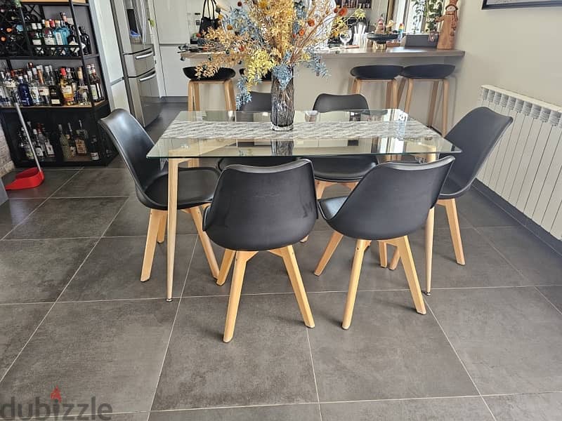 Dining Table with Chairs 2