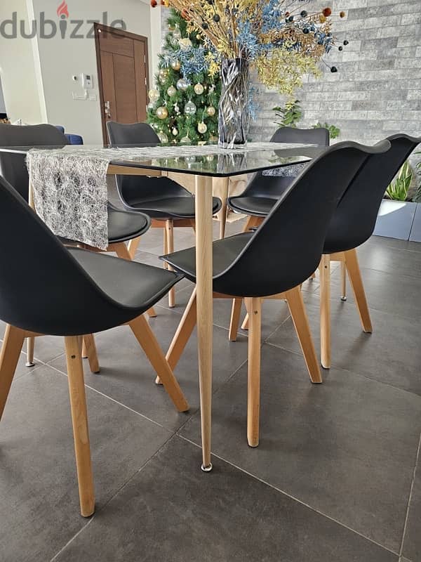 Dining Table with Chairs 5