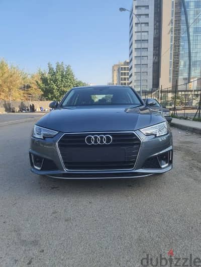 Audi A4  S LINE Model 2019 Grey Company Source