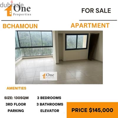 APARTMENT FOR SALE IN BCHAMOUN