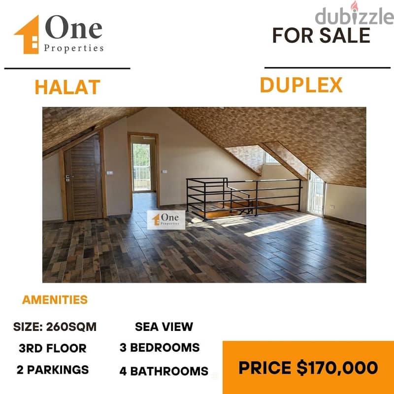 DUPLEX IN HALAT FOR SALE 0