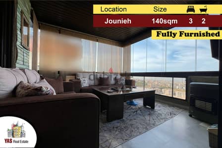 Jounieh/Ghadir 140m2 | Furnished | Prime Location | Dead End Street|EH