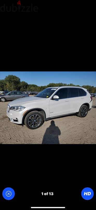 BMW X5 2017, full options, super clean, 81/882165 مجمرك خالص