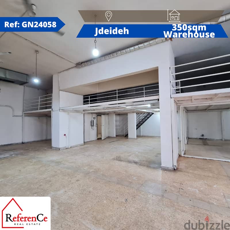 Prime Warehouse for rent in Jdaide مستودع رئيسي للإيجا في الجديدة 0