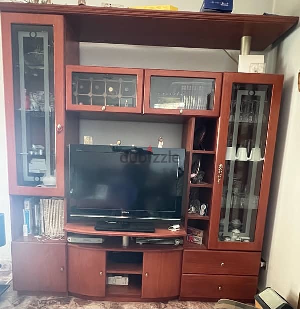 TV Unit/Cabinet with tables 0