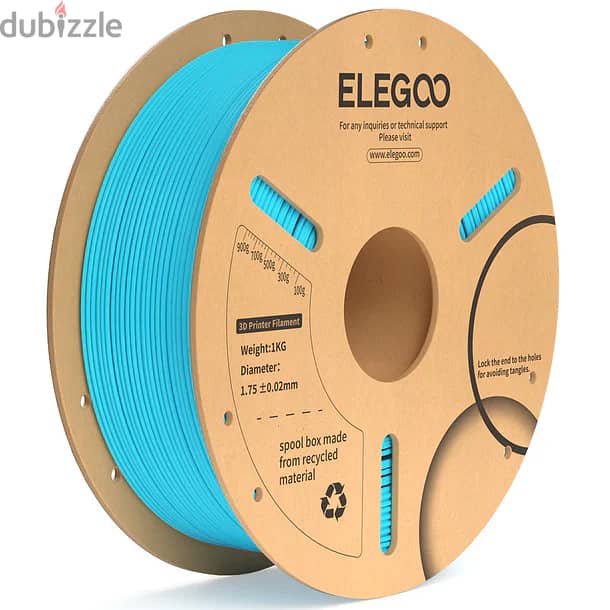 3D PRINTING FILAMENTS ELEGOO PLA + 5