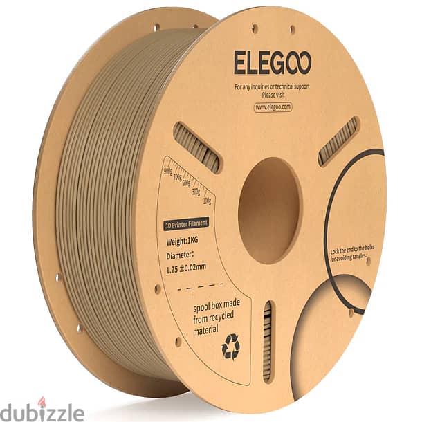 3D PRINTING FILAMENTS ELEGOO PLA + 6