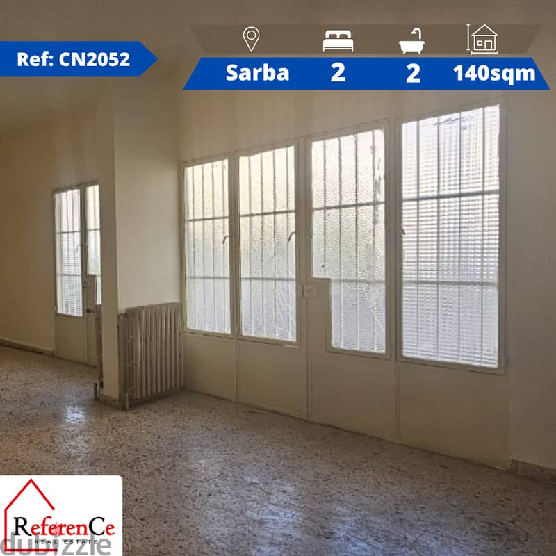 Apartment with Garden in Sarba شقة مع حديقة في صربا 0