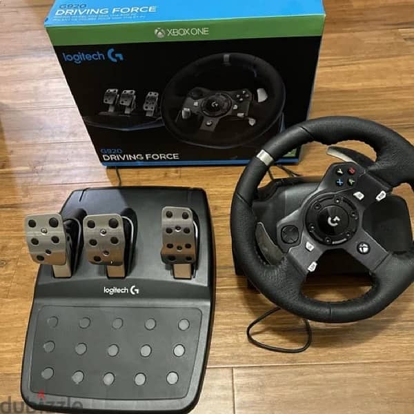 Steering wheel for PC and Xbox: Logitech g920 + shifter 1