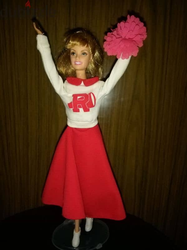 GREASE BARBIE LIMITED EDITION As Movie Actress Mattel Great doll+STAND 2