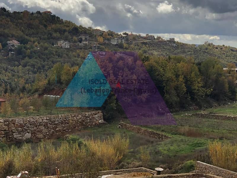 Land +Open mountain view for sale in Kfarzebian -أرض للبيع في كفردبيان 0