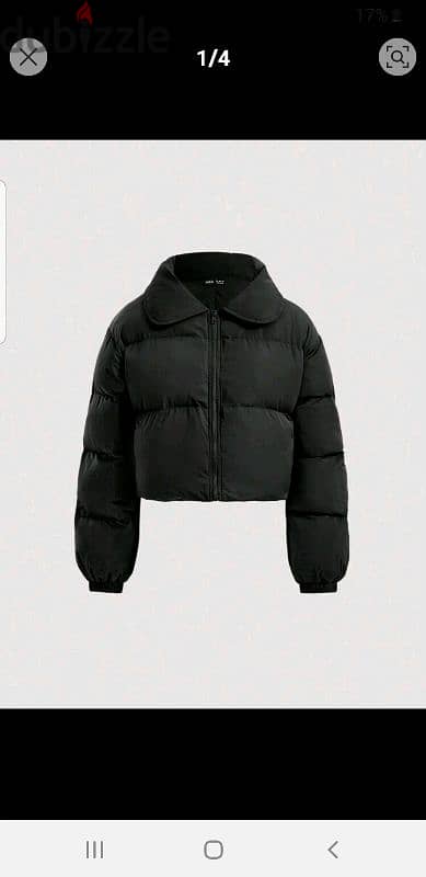 jacket black size s 0