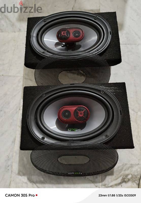 green audio 400 watt مع صناديق اصلية 1