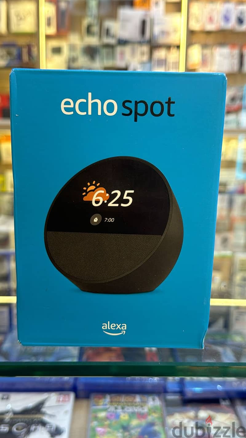 Amazon Echo Spot black 0