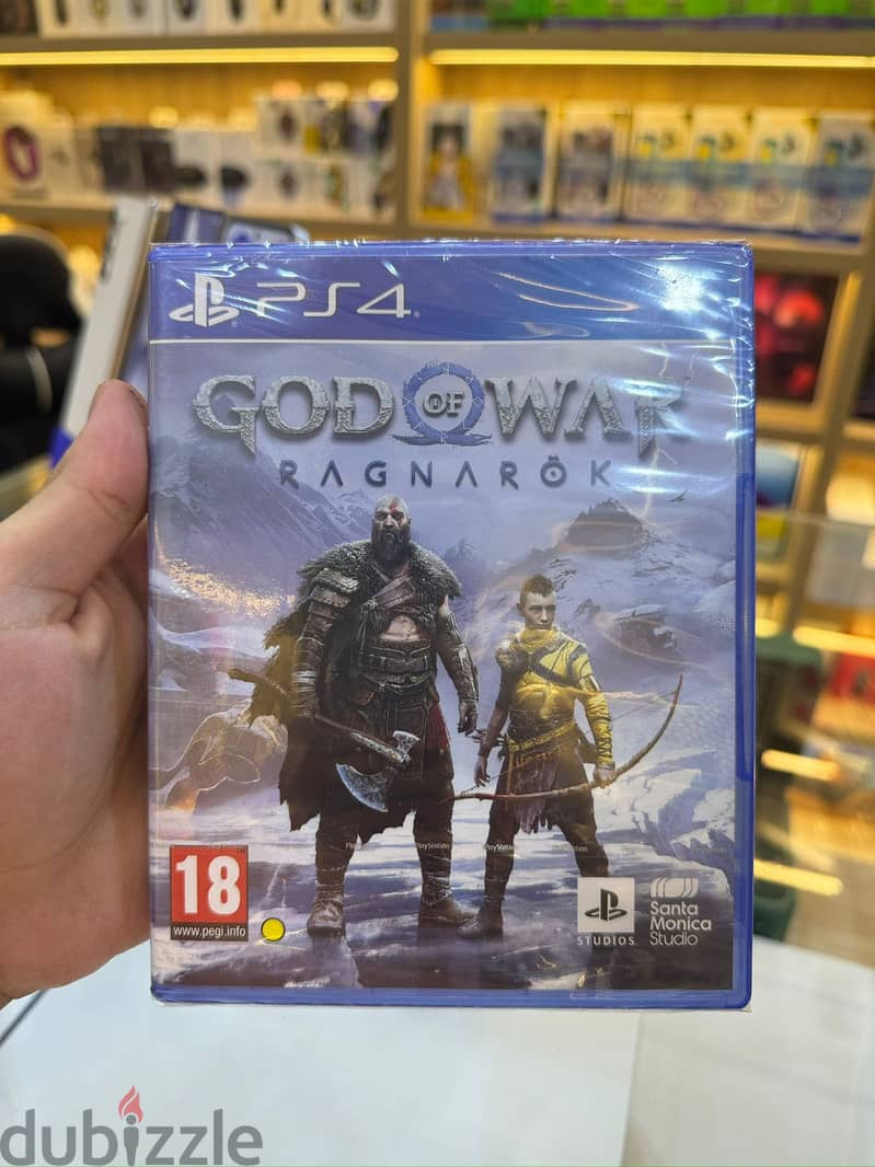 Ps4 cd God Of War Ragnarok original & new price 0