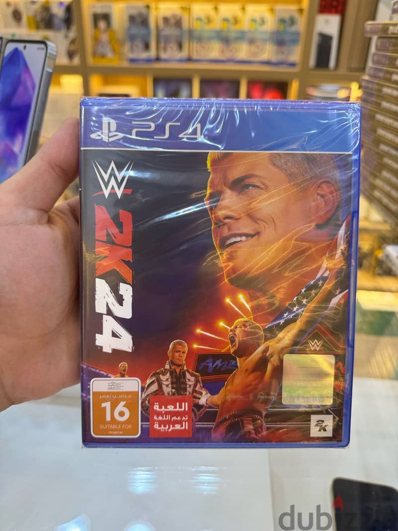 Ps4 cd wwe 2k24 0