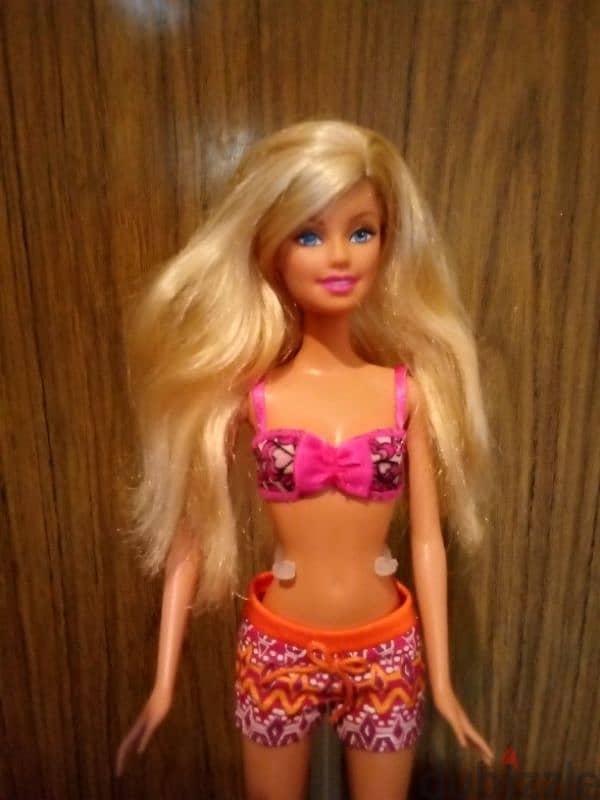 Barbie IN A MERMAID TALE Mattel doll bend legs Flat Feet, Swim Wear=25 1