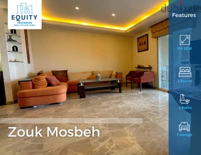 Fully Furnished Apartment For Sale In Zouk Mosbeh شقة للبيع #RK128725