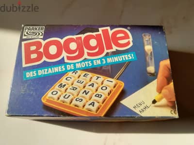 Boggle vintage board game