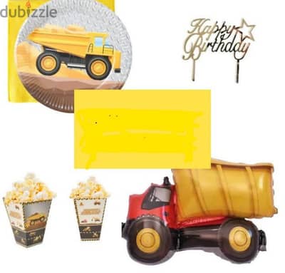 truck birthday theme