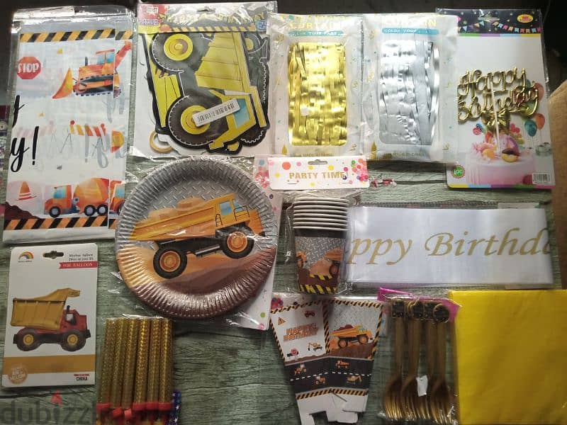 truck birthday theme 1