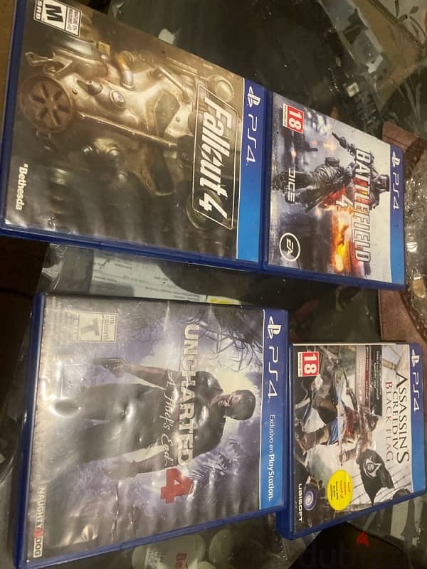 ps4 for sale with games for free! 2