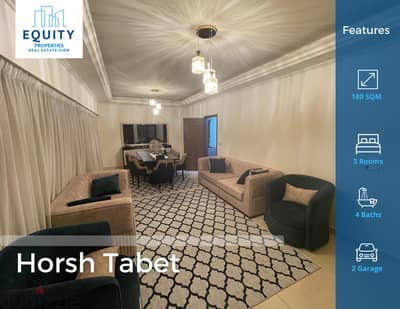 180 SQM Furnished Apartment For Rent in Horsh Tabet #HH1292157