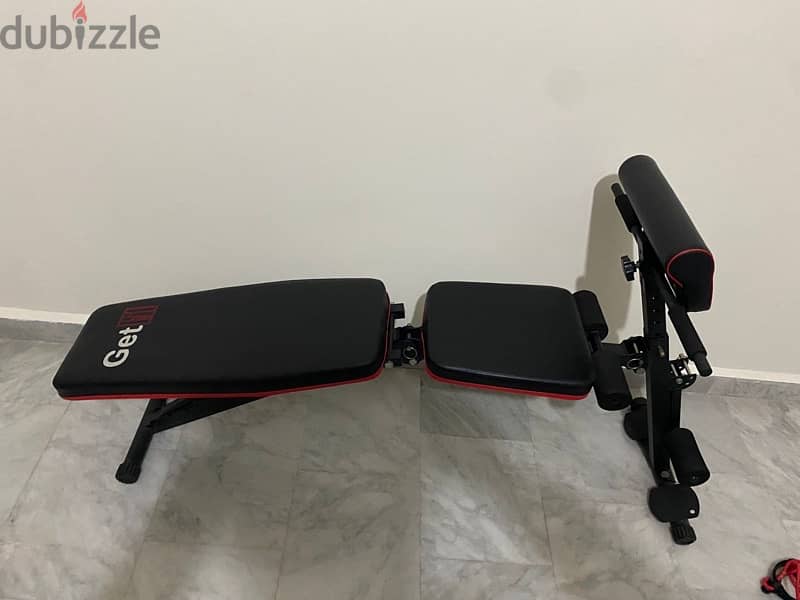 Adjustable bench + 40 Kg Set Dumbells for salel 3