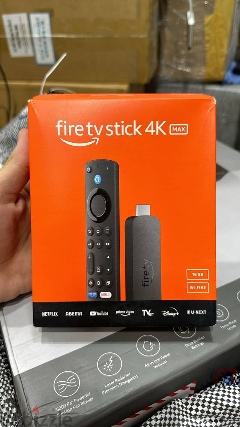 Amazon fire tv stick 4k max 16gb Wi-Fi 6e 0