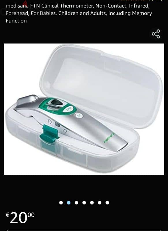 medisana digital thermometer for home and human 20$ 0