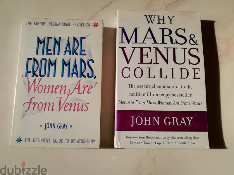 Men are from Mars women are from Venus  Why Mars & venus collide  2 b 0