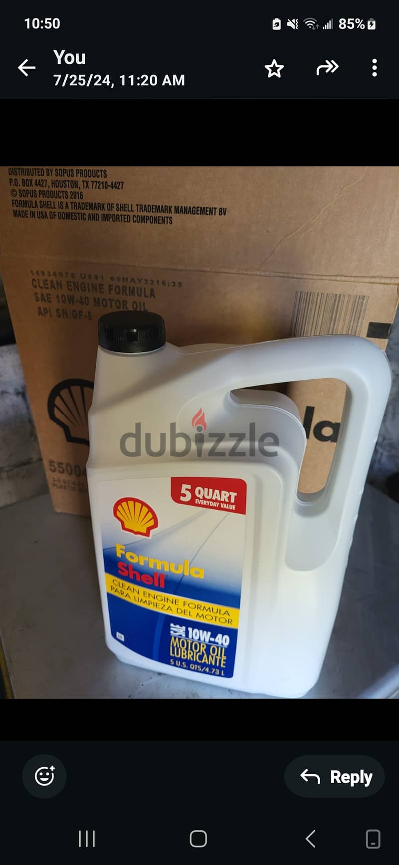 SHELL 10/40 - 5L GALLON 0