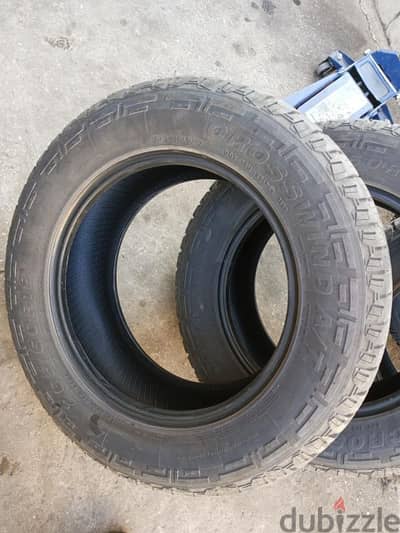 4 Linglong tyres 265 60/R18 like new